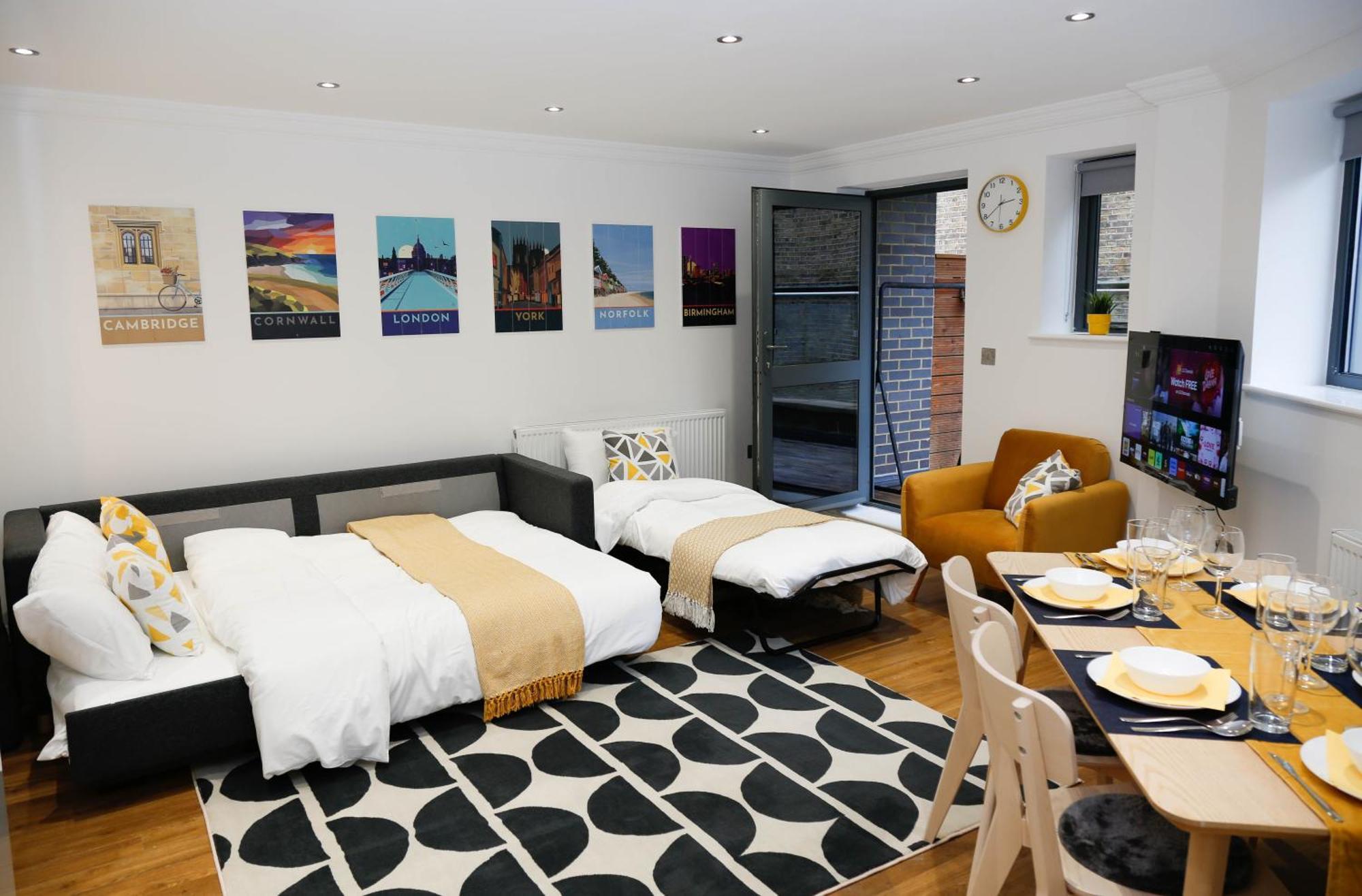 לונדון New Luxury Apartments In Central Location Next To Shops, Cafes, Bars & Metro מראה חיצוני תמונה
